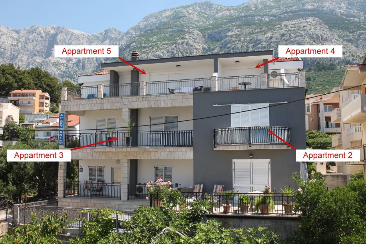 Apartments Villa Silvia Makarska Buitenkant foto